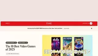 Time The 10 Best Video Games of 2025