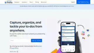 Tr Ello Capture, organize, and tackle your to-dos from anywhere