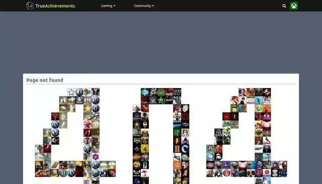 trueachievements.com homepage screenshot