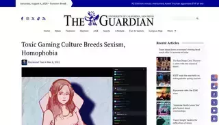 Ucsd Guardian Toxic Gaming Culture Breeds Sexism, Homophobia – The UCSD Guardian