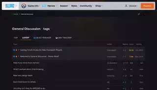 Blizzard General Discussion - Overwatch Forums