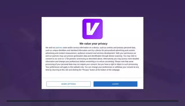 venge.io homepage screenshot