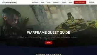 War Frame Warframe Quest Guide