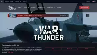 War Thunder War Thunder — Realistic Military Vehicles Online Combat Game for PC, Xbox and PlayStation. Play for Free