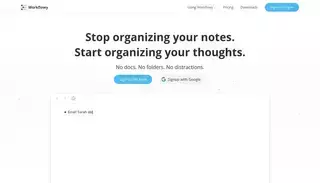 Workflow Y A simpler way to organize your work - Workflowy