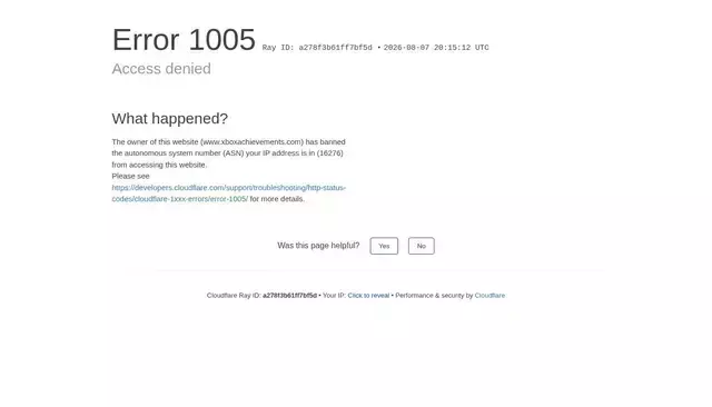 xboxachievements.com homepage screenshot
