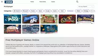 Msn Multiplayer Games Online | Microsoft Casual Games - The Zone